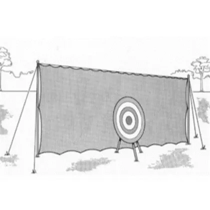 Polyester Archery Backstop Netting