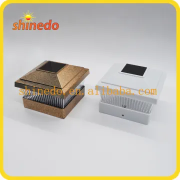 5 x 5 Solar LED Post Deck Cap Square Fence Landscape Light