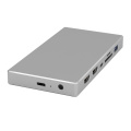 Aluminium legering met USB -oplaadhaven