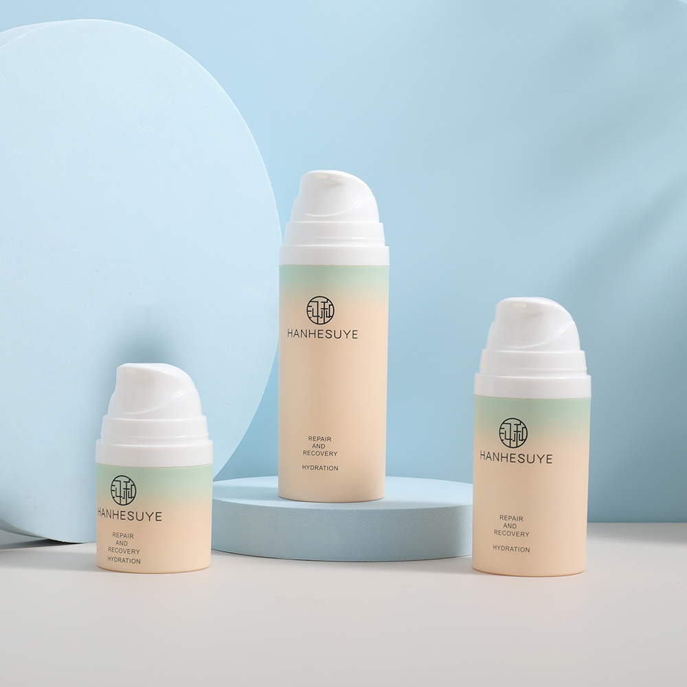 Customized Plastic Airless Bottles 50ml 100ml 150ml