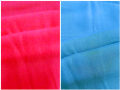 Tissu teint à voile en coton rayon