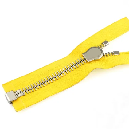 Corrosion resistant Coat Zipper Metal in Steel