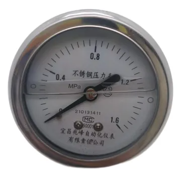 All Stainless Steel Liquid Filled Pressure Gauges for Petroleum
