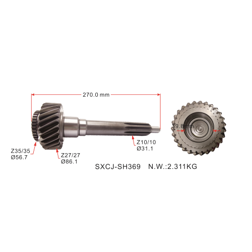 Pièces d&#39;auto de l&#39;arbre d&#39;entrée pour Eje de Mando Triton Tremec 4x2