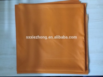 polyester taffeta with pvc coating.