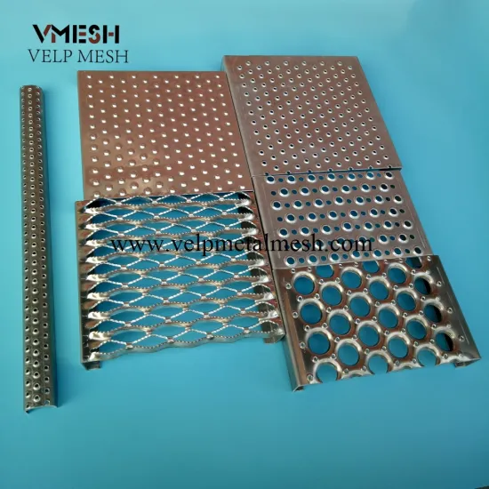 Anti-Skid Diamond Plate Safety Walkway Panels for Stairs and Work Platforms