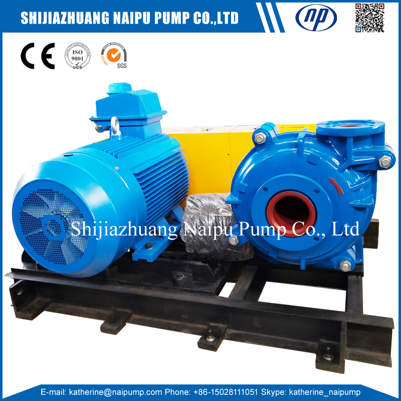 AHE ชนิด High Chrome Iron Liner Slurry Pump