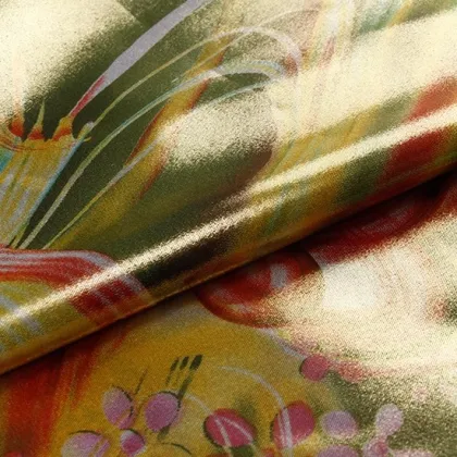 100 percent polyester clothing satin african print fabric