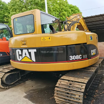 중고품 Caterpillar CAT308C 유압 크롤러 굴삭기 양호한 상태