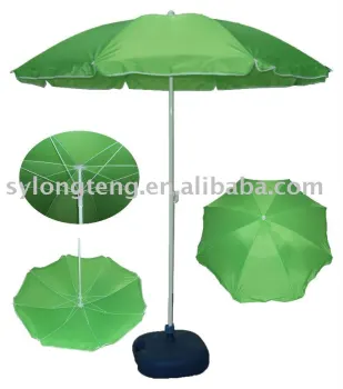 190T polyester 180cm diameter UV30+ protect beach sun umbrella