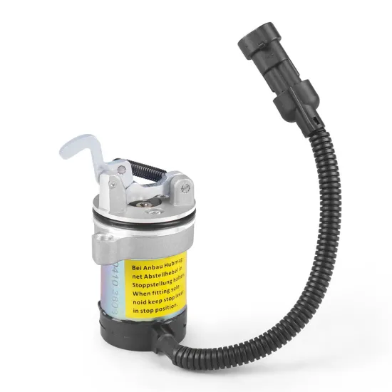 Deutz F3L/F3M/F4L/F4M 12V Fuel Shut Off Solenoids: 6889272, 240-22121, Suitable for 1011, 2011 Models