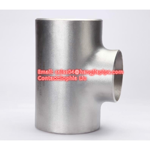 Galvanized Pipe Tee 24'' SCH40 seamless butt weld equal tee Manufactory