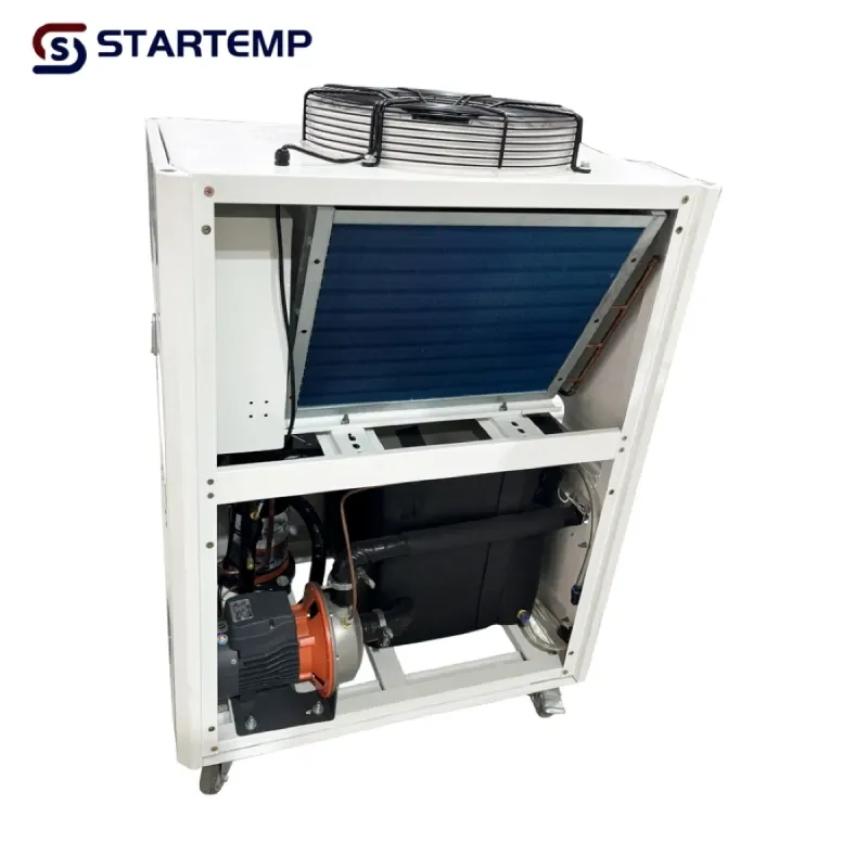 Small Air-Cooled Water Chiller for Cold Plunge Pools in Plastic Industry