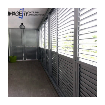 Aluminum Plantation Shutters for Home Furniture Security