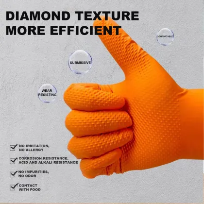 Hand Spray Paint Gloves Industrial Nitrile Protective Gloves
