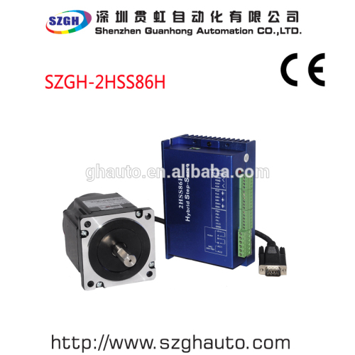 Closed loop stepper motor and driver 2HSS86H