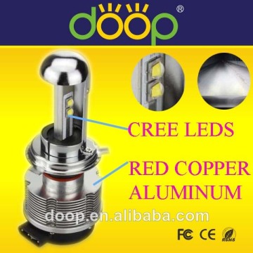 Cheap Canbus Error Free H4 car h4 led headlight bulbs H4 C.r.e.e. LED Light 4800LM 40W C.r.e.e. Headlight LED Car Lamp H4
