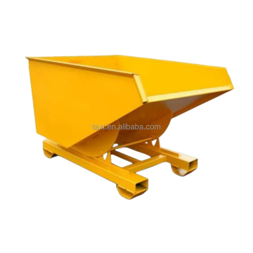 Tilting Hopper Truck: Metal Dump Truck for Efficient Waste Management