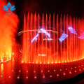 Fuente grande al aire libre fuente danzante de música láser