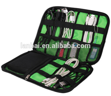 2015 Data Cable Practical Earphone Wire Storage Bag Power Line Organizer electric bag Flash Disk Case Digital Accessories Bags