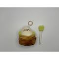 Lindo bolígrafo de peluche vegetal para oficina y hogar