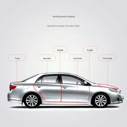 Sponge Rubber Edge Protection seal strip for car