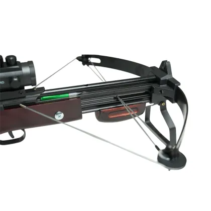 60 pound solid wood handle hunting crossbow