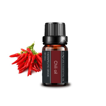 Huile essentielle du piment naturel pour les additifs alimentaires de soins de la peau