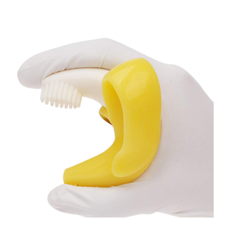 Spazzolini da denti a silicone personalizzato in silicone gratuito