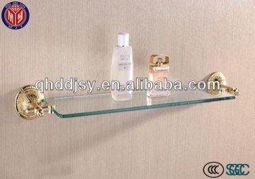 tempered bathroom glass shelf