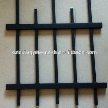 decorative black steel fence(15 years factory)