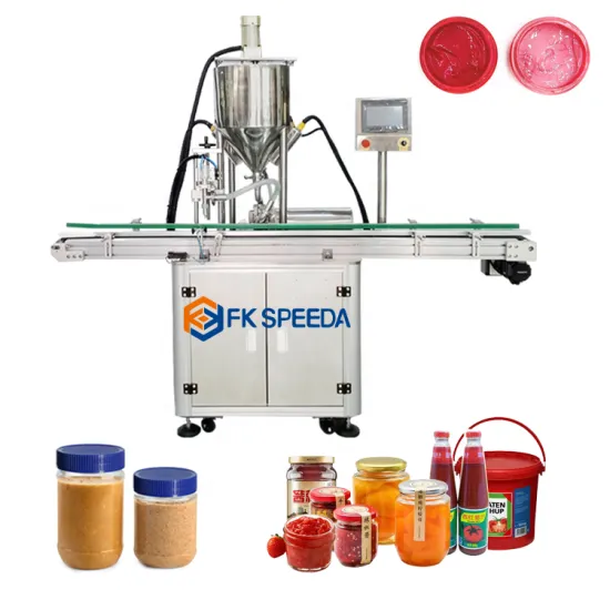 Automated Cosmetics Filling Machine for Cream, Paste, and Jam