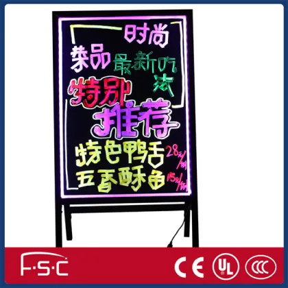 New invented promotion advertising led sandwich board