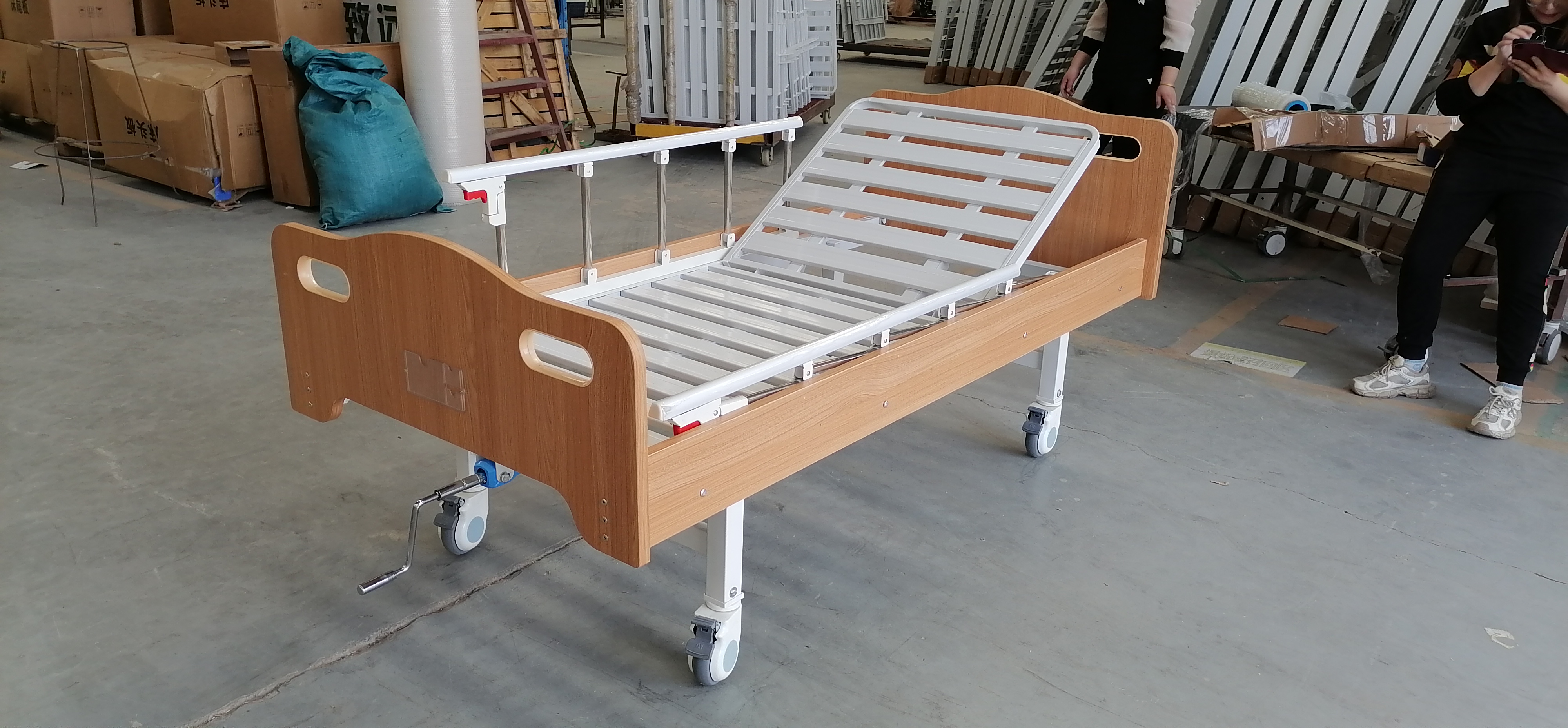 one Crank Hospital Bed
