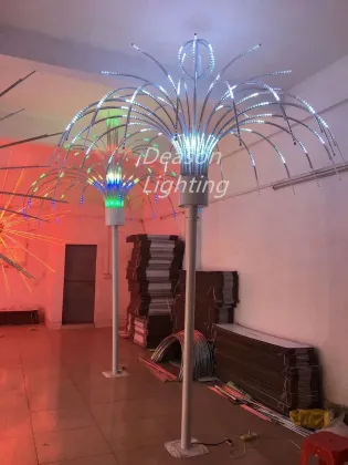 Giant LED Fireworks Outdoor Christmas Decorations