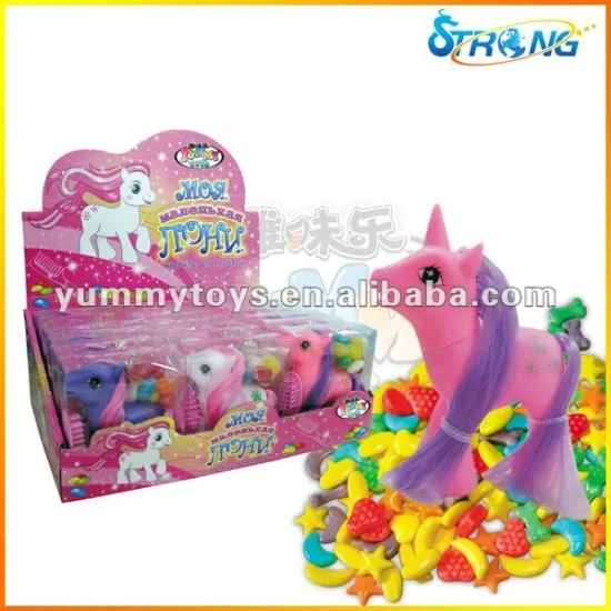 Pony sweet candy toy