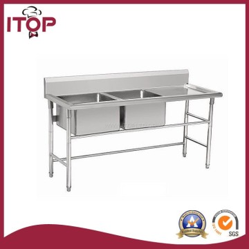 assembly Double Sink with Table