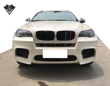 Materiale PU BMW X6 E71 Burmaper anteriore e Kit per il corpo X6M