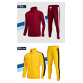 Full-Zip Stripe Jogging Tracksuit Casual Sport Sweat Suit