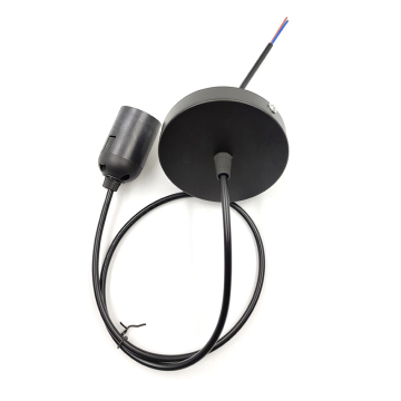 E27 Light Body Lamp Holder with Wire Plug for LED Lamps