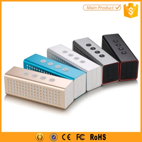 Aluminum Case Bluetooth Wearable Speaker with Mic