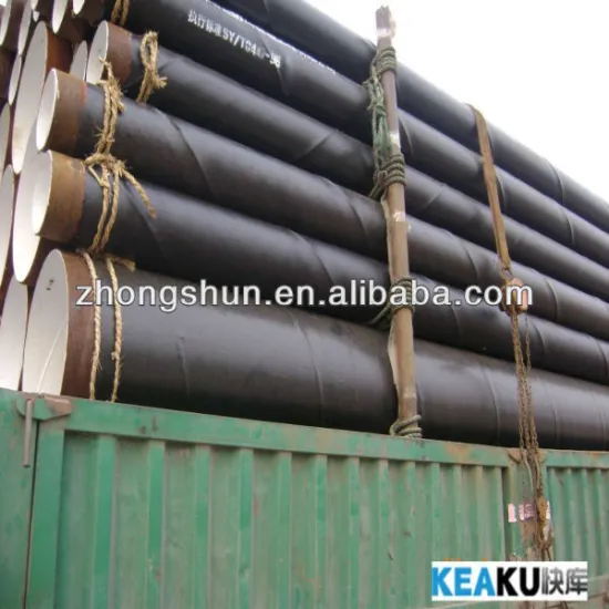 SSAW-API 5L X56 steel pipe with FBE coating