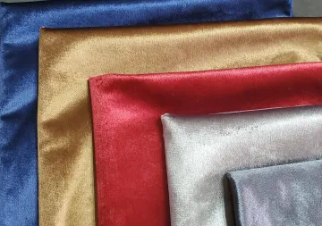Luxury Flat Italian Velvet Fabric for Furniture