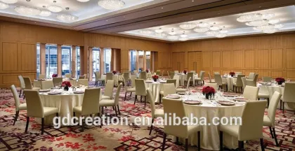 China Guangdong Brand CREATION Hotel Furniture set dining table and chair