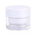 30g 50g 100g 120g Opale blanc coloré vide en plastique vide acrylique crème jar emballage cosmétique