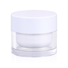 vide 30g 50g 100g Jar crème cosmétique en plastique acrylique avec impression d&#39;écran pour le visage