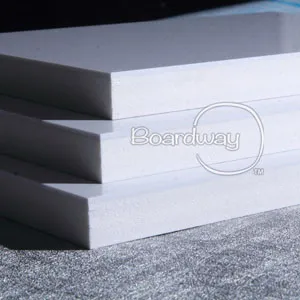 White PVC Co-extruded Foam Sheet