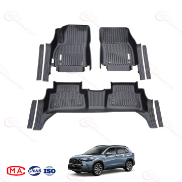 TPE floor mats for Toyota Corolla Cross