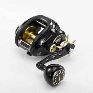 Ecooda Memory Function Sea Fishing Reel 6+1BB Baitcasting Boat Fishing Reel with Big Drag