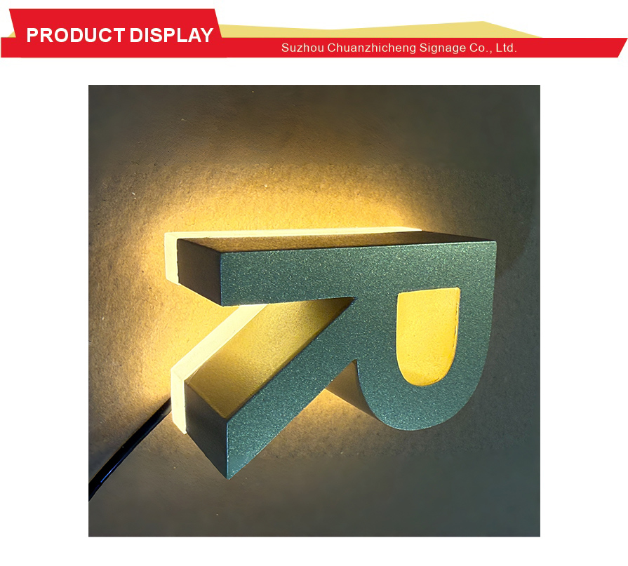 12V Low Voltage LED Backlit Signage